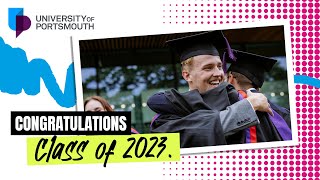 Graduation 2023  University of Portsmouth [upl. by Raseda]