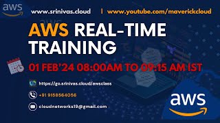 RealTime AWS SysOps Administrator amp Architect with Terraform training  1 FEB 24  8  915 AM IST [upl. by Arikehs]