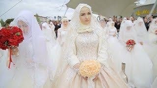 Russias Chechnya marks capital citys 200th anniversary with 200 weddings [upl. by Jadwiga77]