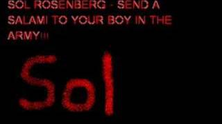 Sol Rosenberg  Send a Salami to Your Boy in the Army [upl. by Erodoeht499]