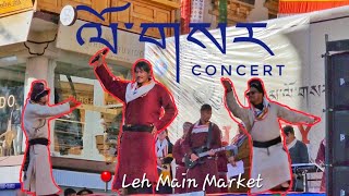 Losar Concert at Leh Main Market  Losar Celebration Ladakh 2023 Ladakhi Losar [upl. by Fox]