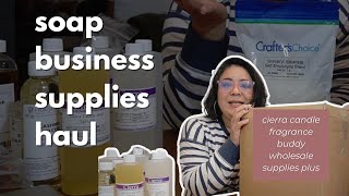 unboxing soap supply haul VLOG  favorite suppliers fragrances cosmetic ingredients [upl. by Trevor]