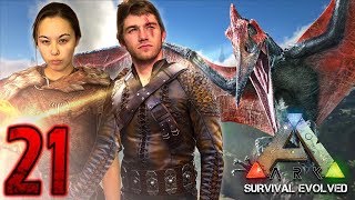 TAMING A PTERANODON  Part 21  Ark Survival Evolved The Island [upl. by Tinya]