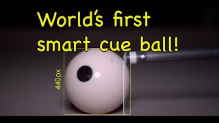 This smart cue ball lets you know where you hit the ball exactlyWorlds first Digiball [upl. by Lissi]