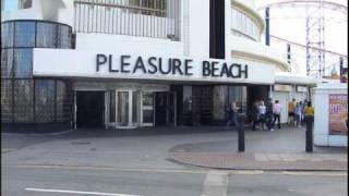 Blackpool Pleasure Beach  Theme Park Music [upl. by Irollam]