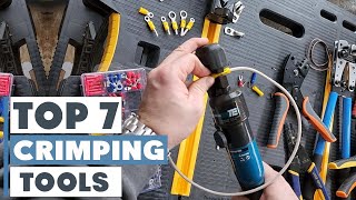 7 Best Crimping Tools for Electrical Work [upl. by Hsilgne254]