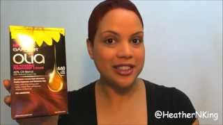 Garnier Olia Oil Powered Permanent Color Review [upl. by Elyak]