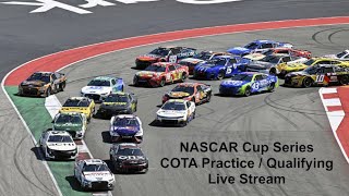 NASCAR Cup Series EchoPark Automotive Grand Prix at COTA PracticeQualifying Live Commentary [upl. by Lund724]