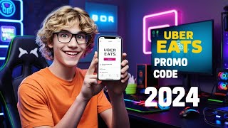 Uber Eats promo code 2024  how to get free coupon 209 [upl. by Noreg395]