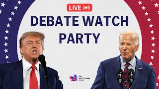 LIVE Biden and Trump presidential debate watch party [upl. by Althee152]