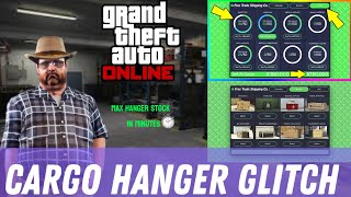 GTAVMAX CARGO HANGER STOCK GLITCH [upl. by Fuller899]