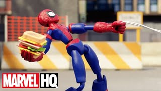 HASBRO Marvel Bend and Flex  Top 5 Momente  NEU auf Marvel HeadQuarter DE [upl. by Wiley]