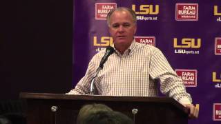 Twice as nice LSU coach Paul Mainieri says Jordan twins have promising futures  Video [upl. by Vanna]