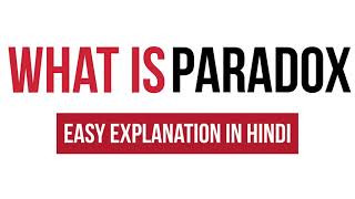 What is paradox  paradox kya hai  paradox in literature [upl. by Burg]