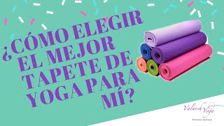 ¿Cómo elegir tu tapete de Yoga [upl. by Auqined]