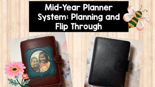 MidYear Planner System— Planning and Flip Through [upl. by Orella]