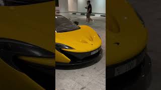 Mclaren P1 🟡mclaren mclarenp1 dubai cars [upl. by Kashden]