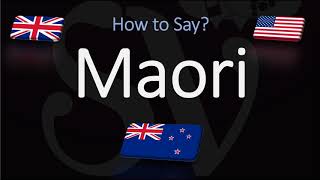 How to Pronounce Maori New Zealand Native Pronunciation [upl. by Jeannine]