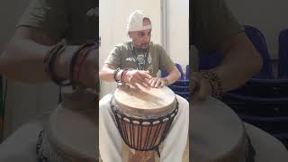 Indian Beats on Djembe Drum with Sohan Kailey [upl. by Liuka]