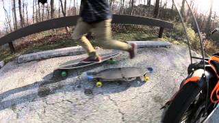 Pintail Longboards in New Jersey by Original Skateboards [upl. by Hervey640]