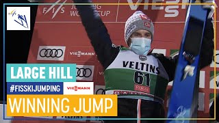 Halvor Egner Granerud  1st place  Ruka  Large Hill 2  FIS Ski Jumping [upl. by Hollister]