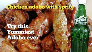 Chicken Adobo The Best Adobong Manok with sprite ByKusina ni Mommy Terry [upl. by Anyalram178]