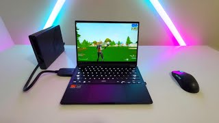 I Connected a RTX 4090 Into My Gaming Laptop For 1000 FPS [upl. by Eahsal898]