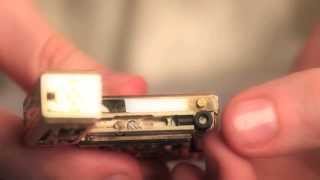 How to Change the Flint for an ST Dupont Gatsby Lighter [upl. by Sorel]