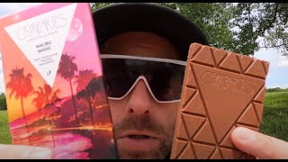 Compartes  Malibu Magic Malted Milk Chocolate Bar Review [upl. by Lachance391]