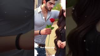 Tere samne aa jane se ye dil mera dharka hai lyricswhatsappstatus romantic songlyrics song [upl. by Tasha]