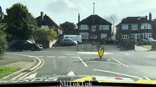 Garretts Green Driving Test Route 6  Garretts Green Birmingham England [upl. by Even133]