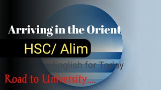 Arriving in the Orient  HSCAlim  English For Today [upl. by Ardnoet]