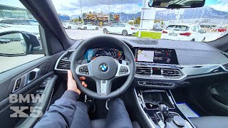 New BMW X5 2021 Test Drive POV [upl. by Un]