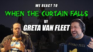 Greta Van Fleet When The Curtain Falls  Two Old Musicians React [upl. by Ardys857]