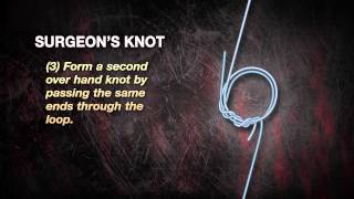 How to Tie a Surgeons Knot [upl. by Odrick]