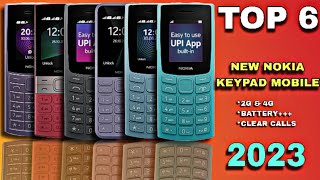 New 6 best Nokia keypad mobile 2023  best feature phone 2023 nokia  nokia keypad mobile 2024 [upl. by Syramad]