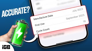 How to Check Battery Cycle Count on Any iPhone 📱🔋 [upl. by Lobel439]