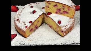 Torta soffice con fragole e ricotta [upl. by Trever]