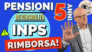 PENSIONI REVERSIBILITÀ CLAMOROSO❗️ L’INPS RIMBORSA i PENSIONATI fino a 5 ANNI DI ARRETRATI ‼️ ✋ [upl. by Adelina]