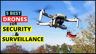 Top 5 Best Drones for 4K Security amp Surveillance of 2023  Best for 4K Security Surveillance System [upl. by Ronn197]