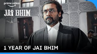 Jai Bhim Completes 1 Year  Suriyas Courtroom Scene  Prime Video India [upl. by Brink]