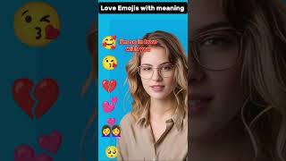 Love Emojis with meaning in English [upl. by Peadar]