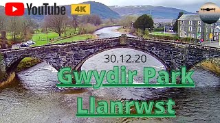 Gwydir Park Llanrwst Dec 2020 in 4k [upl. by Mendy452]