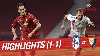 Resumen de CF Rayo Majadahonda vs CA Osasuna 11 [upl. by Annairol555]