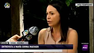 EN VIVO  Entrevista a María Corina Machado sobre la situación de venezuela [upl. by Adnoral]