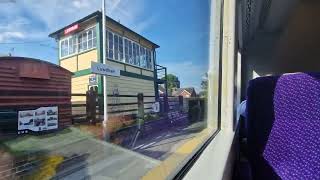 Onboard 170418 NottinghamNewark Castle [upl. by Brownley]