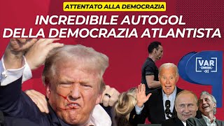 Incredibile autogol della Democrazia Atlantista politics news trump [upl. by Laefar]