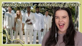 Pentatonix  Amazing Grace Reaction  Carmen Reacts [upl. by Dorine]