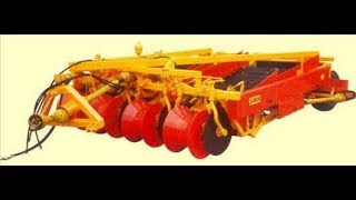 2 x 2 ridge potato harvester  2 x2 crestas cosechadora de papas [upl. by Akiemehs909]