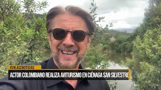 El actor Víctor Mallarino realiza aviturismo en el Corregimiento El Llanito [upl. by Ltney]